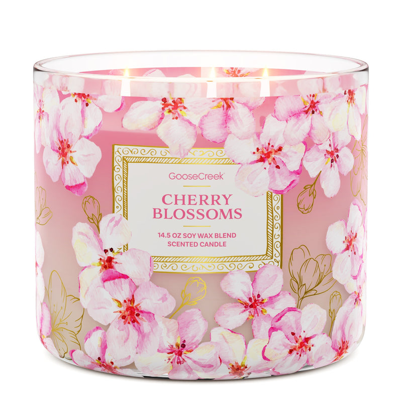 Cherry Blossoms 3-Wick Candle (S7BKC)