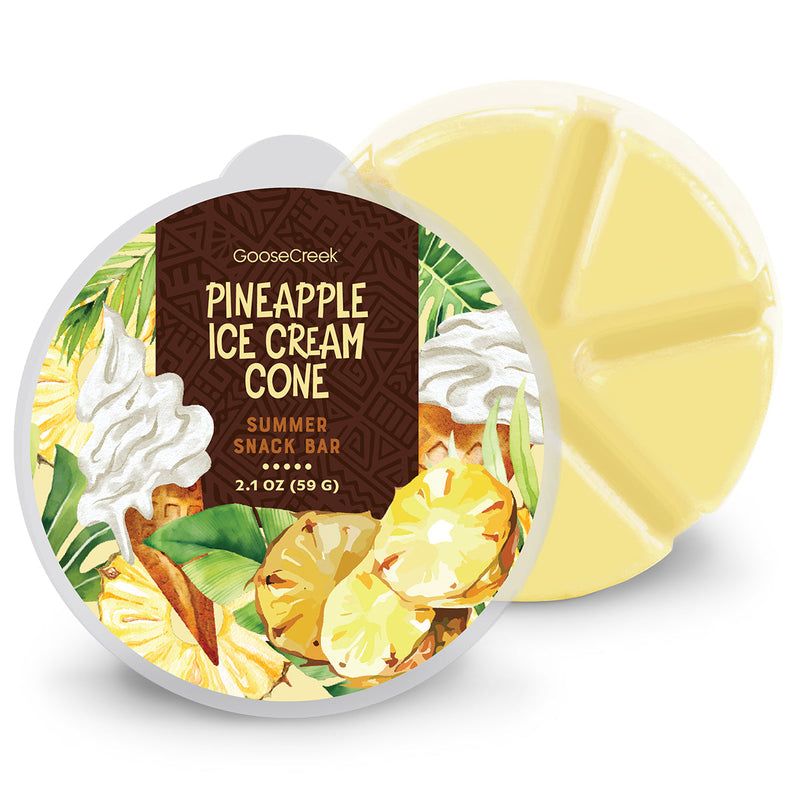 Pineapple Ice Cream Cone Wax Melt (S74WC)