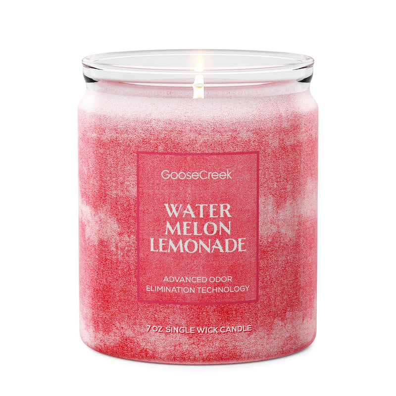 Watermelon Lemonade Odor Eliminating 7oz Single Wick Candle (S75R6)